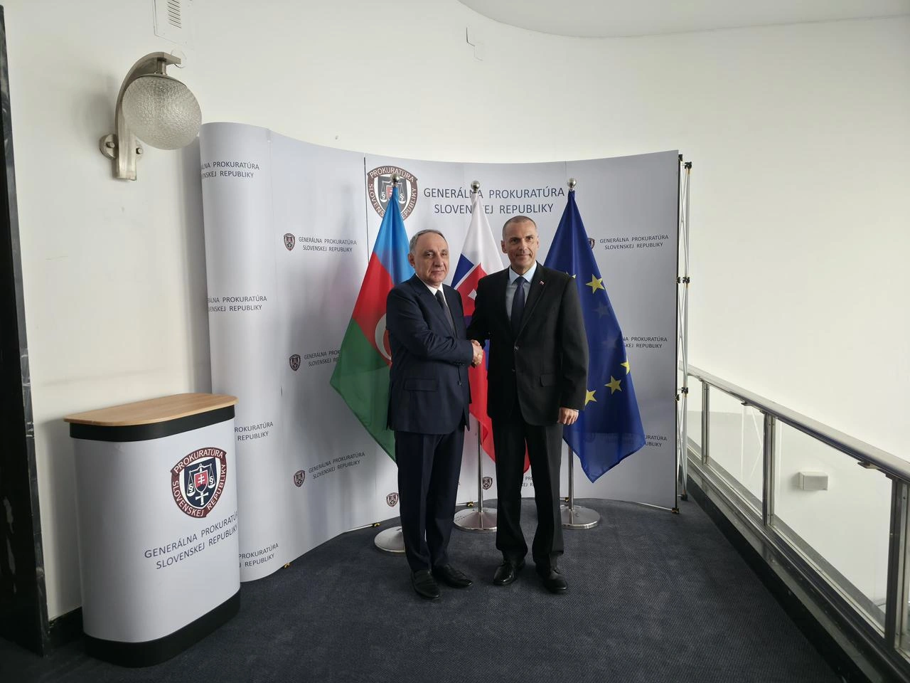 Kamran Əliyevin rəhbərlik etdiyi nümayəndə heyəti Slovakiyada səfərdə olub - FOTO