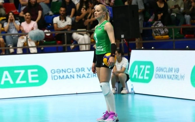 Voleybol millimizin üzvü Yelizaveta Ruban: "Avropa Liqasındakı nəticələrimiz pis deyil"