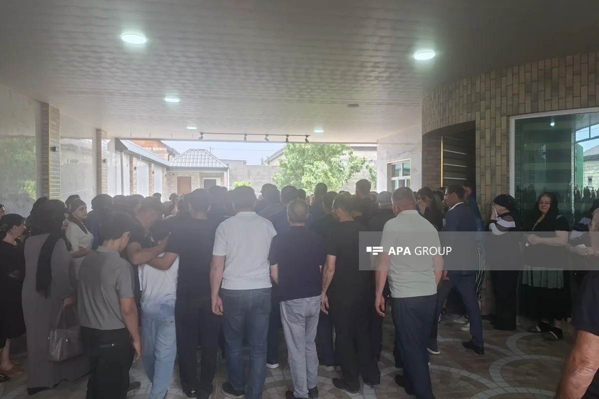 Azov dənizində gəmiyə dron hücumunda həlak olan Fuad Orucov dəfn edildi - FOTO