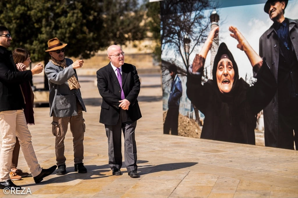 Malta Prezidenti Xocalı soyqırımına həsr olunmuş Reza Deqatinin fotosərgisini ziyarət edib - FOTO