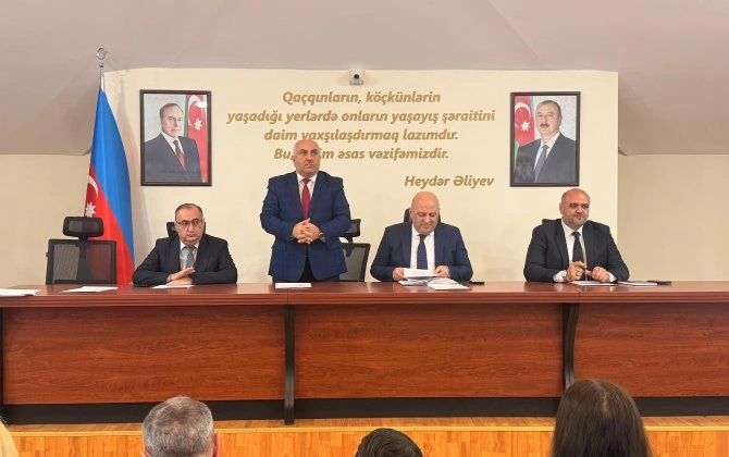 Ağdam şəhərinin sakinləri sosial müdafiə tədbirləri və mina təhlükəsi ilə bağlı maarifləndirilib - FOTO