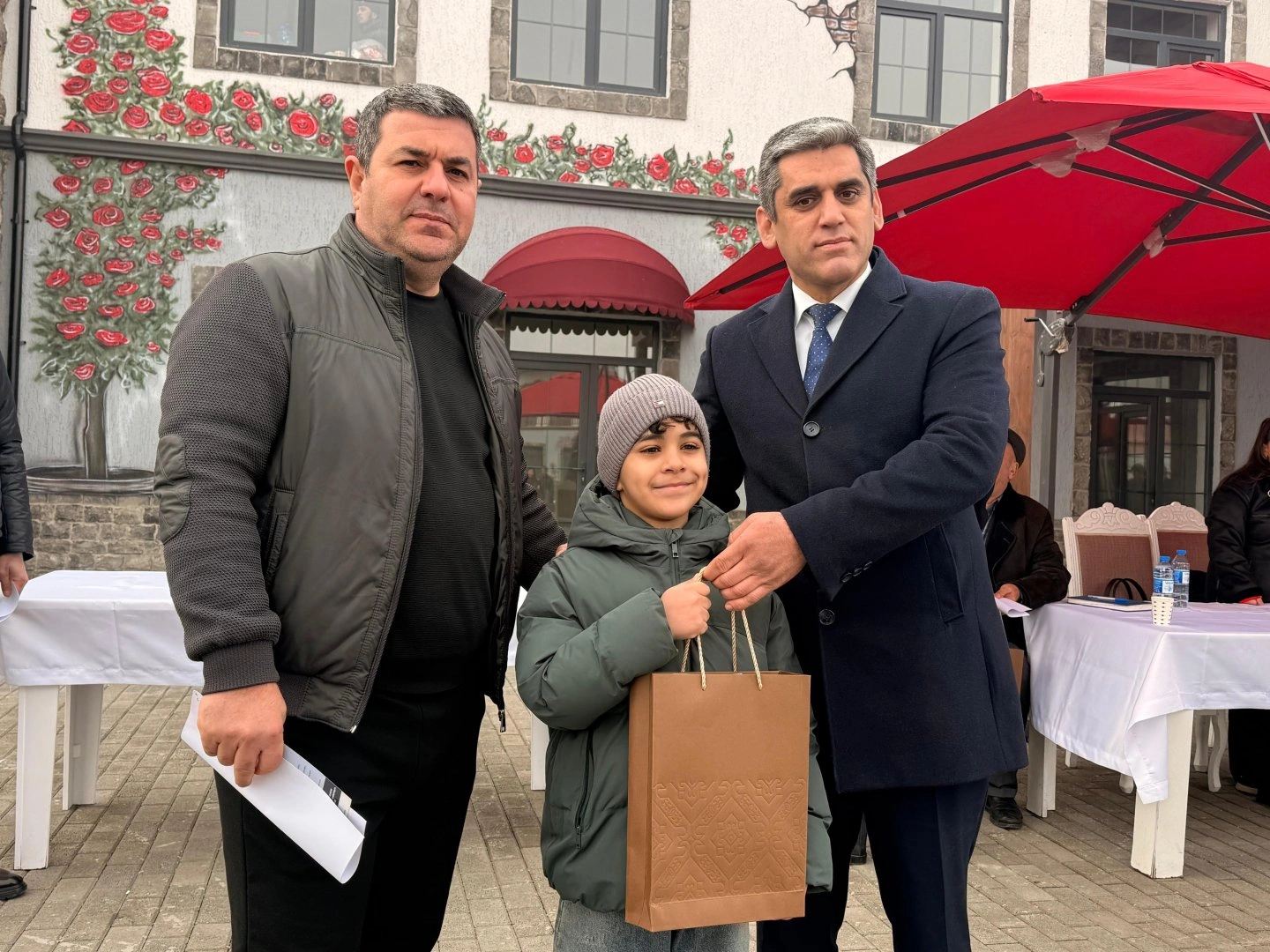 Məmmədbəyli kəndinə qayıdan ailələrə evlərinin açarları təqdim edildi - FOTOLAR