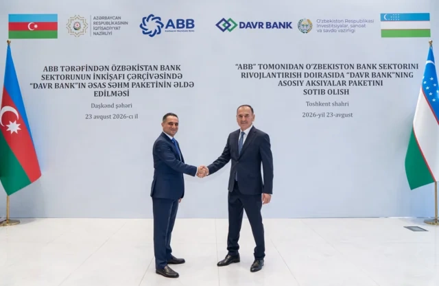 Prezidentlərin iştirakı ilə "ABB Davr Bank" layihəsinin açılışı oldu - FOTO