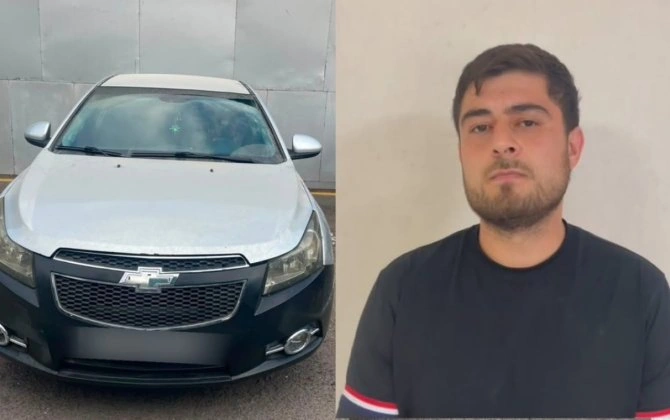 Narkotikin təsiri altında avtomobil idarə edən sürücü həbs olundu