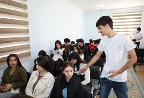 Gənclər Mərkəzi İsmayıllı rayonunda tədbir keçirdi - FOTOLAR