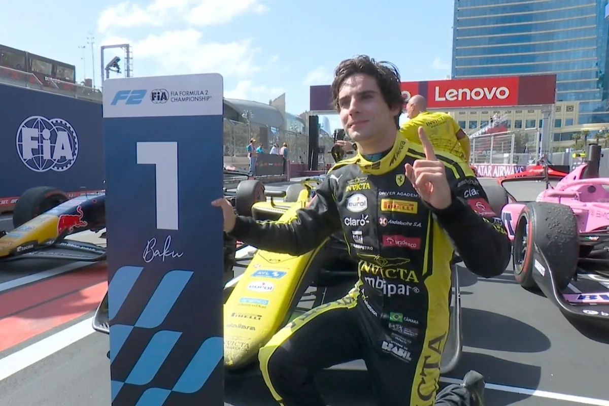 "Formula 2"nin qalibi o oldu - FOTO