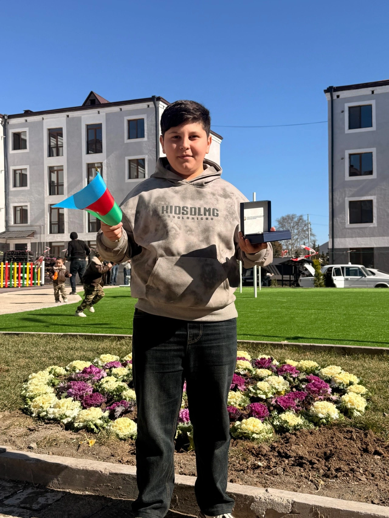 Köç karvanı Xocavənd şəhərinə çatdı, açarlar təqdim olundu - FOTOLAR