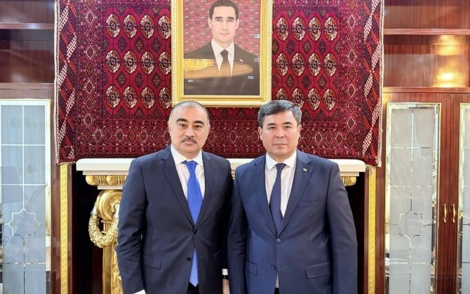 Azərbaycan ilə Türkmənistanın əməkdaşlıq perspektivləri müzakirə olunub - FOTO