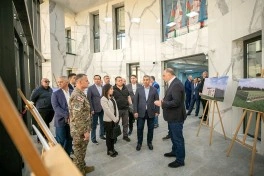 Zakir Həsənov Gürcüstanda bir sıra hərbi obyektlərdə olub - FOTO