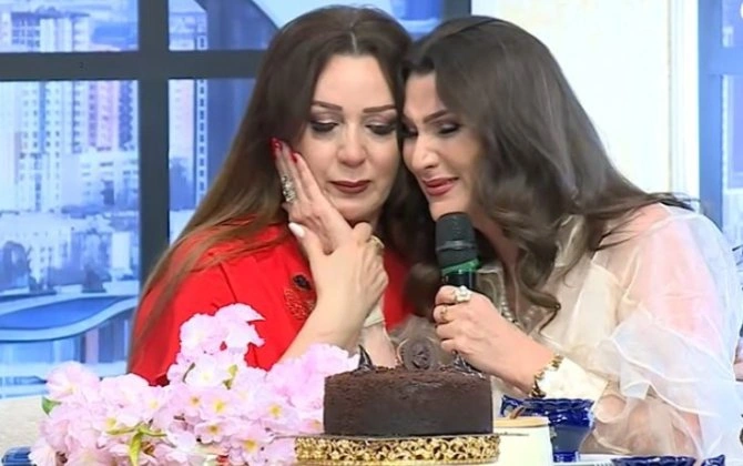 Xalq artistləri efirdə ağladılar - Video