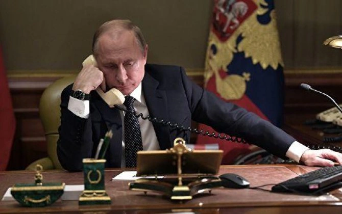Putin Nəhyanla İrandan danışdı, təşəkkür etdi