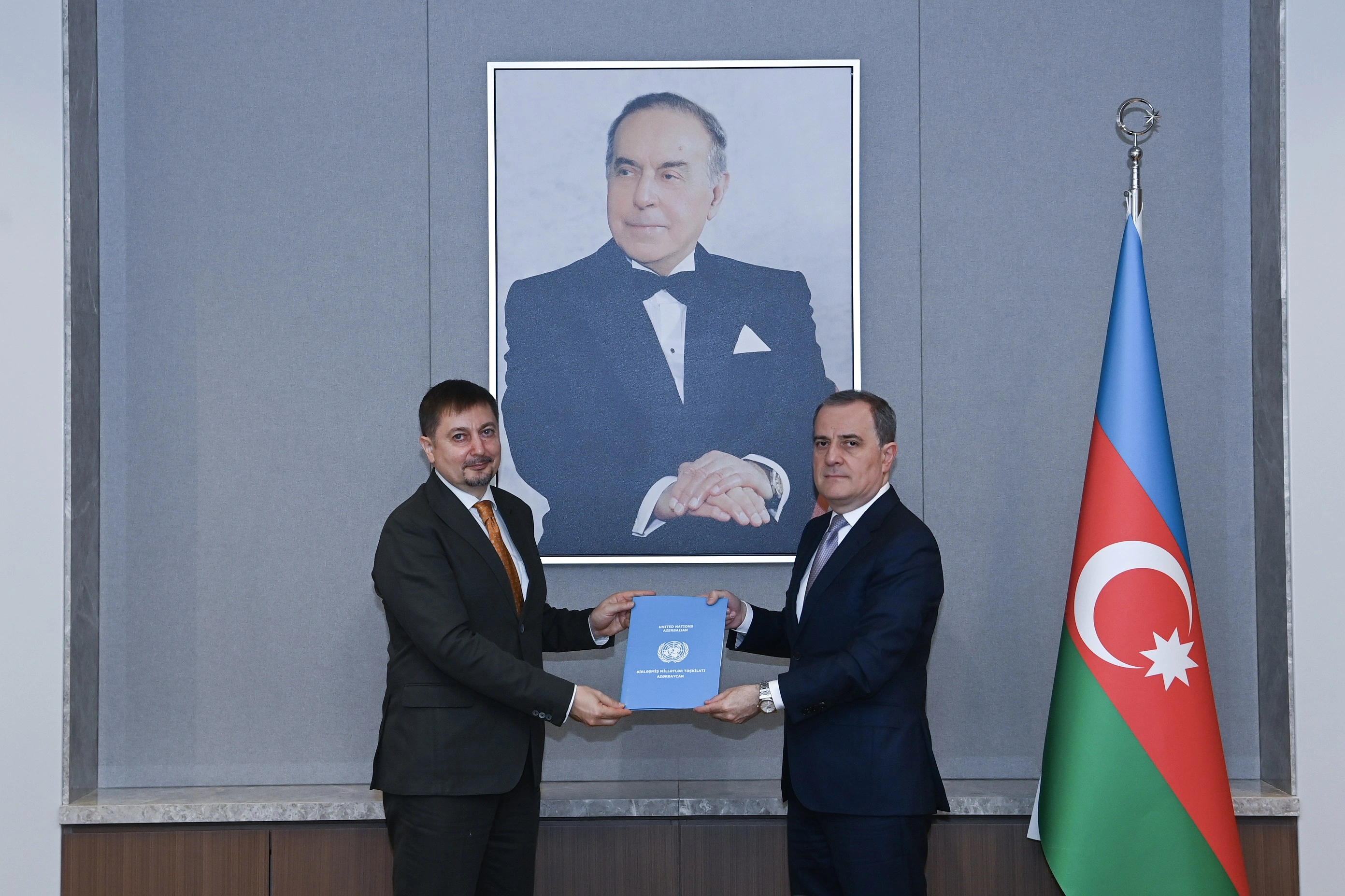 Azərbaycan və BMT arasında əməkdaşlığın genişləndirilməsi müzakirə olundu - FOTO