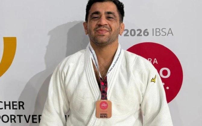 Azərbaycan paracüdoçusu Avropa çempionatında bürünc medal qazandı