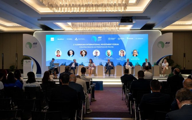 “Kritik xammal və qlobal iqtisadi təhlükəsizlik” adlı panel sessiya keçirildi - Fotolar