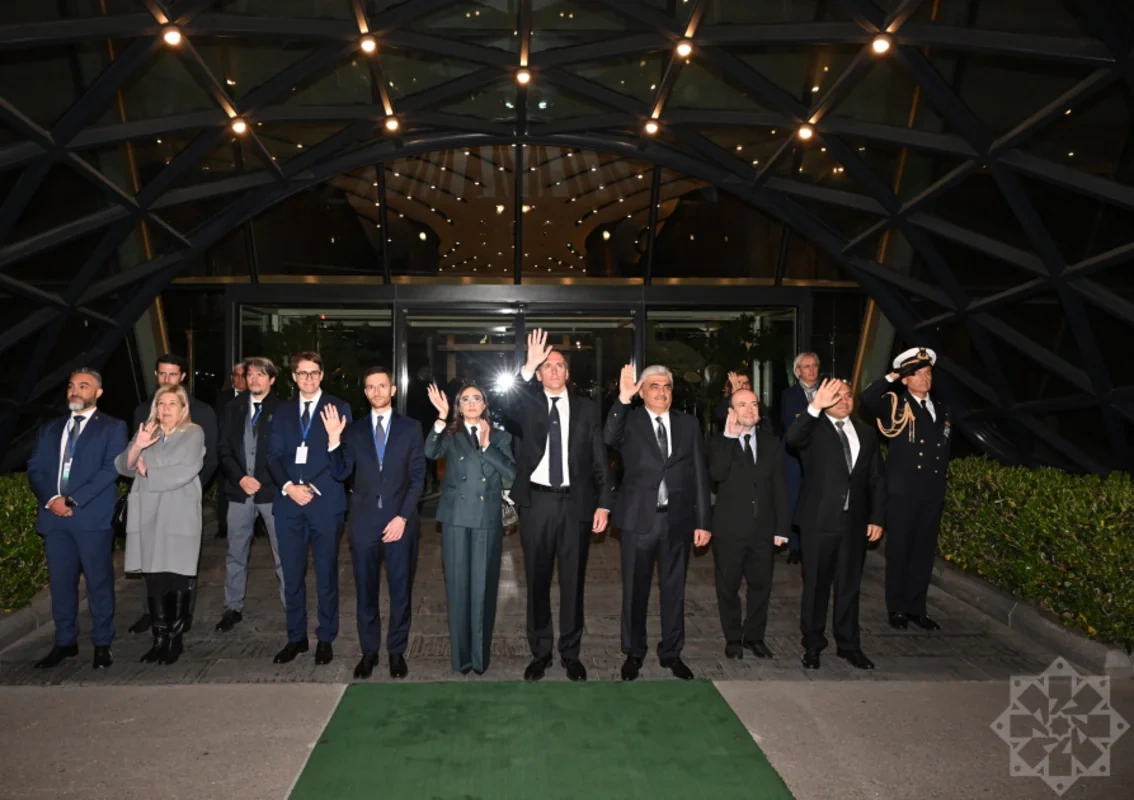 Ciorcia Meloninin Azərbaycana səfəri başa çatıb - FOTO