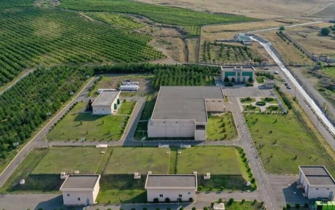 Şəmkirçay Sutəmizləyici Qurğular Kompleksinin fəaliyyət mənzərəsi - FOTO/VİDEO