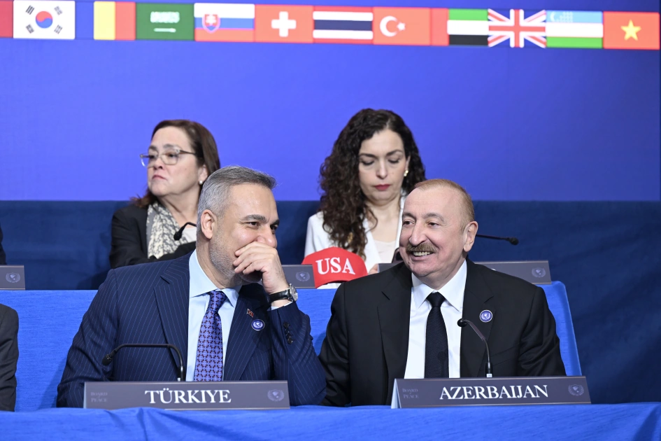 Prezident İlham Əliyev Vaşinqtonda Sülh Şurasının ilk iclasında iştirak edib - FOTO - YENİLƏNİB