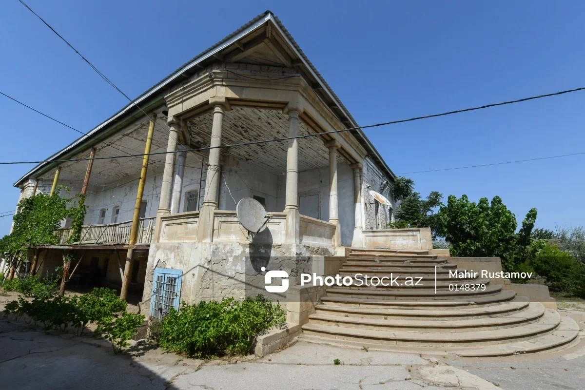 Abşeronun tarixi memarlıq abidəsi: Şəmsi Əsədullayevin bağ evi - FOTOREPORTAJ