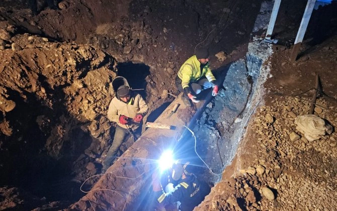 Gəncənin bir neçə qəsəbələrində qaz verlişi dayanıb - FOTO
