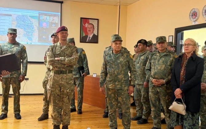 NATO və Azərbaycan arasında hərbi əməkdaşlıq inkişaf etdirilir - FOTO