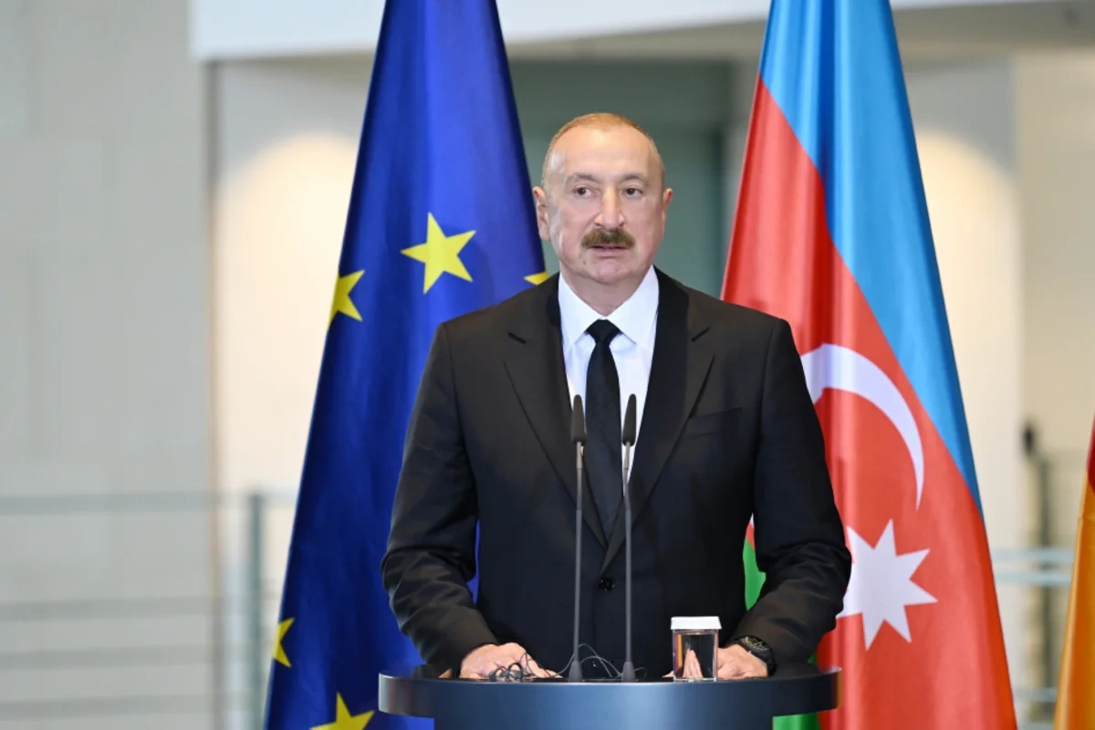 İlham Əliyev Almaniyada neft və qaz ixracından danışdı