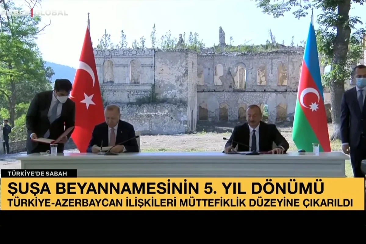 "Haber Global" Şuşa Bəyannaməsinin tarixi əhəmiyyəti barədə xüsusi süjet hazırlayıb