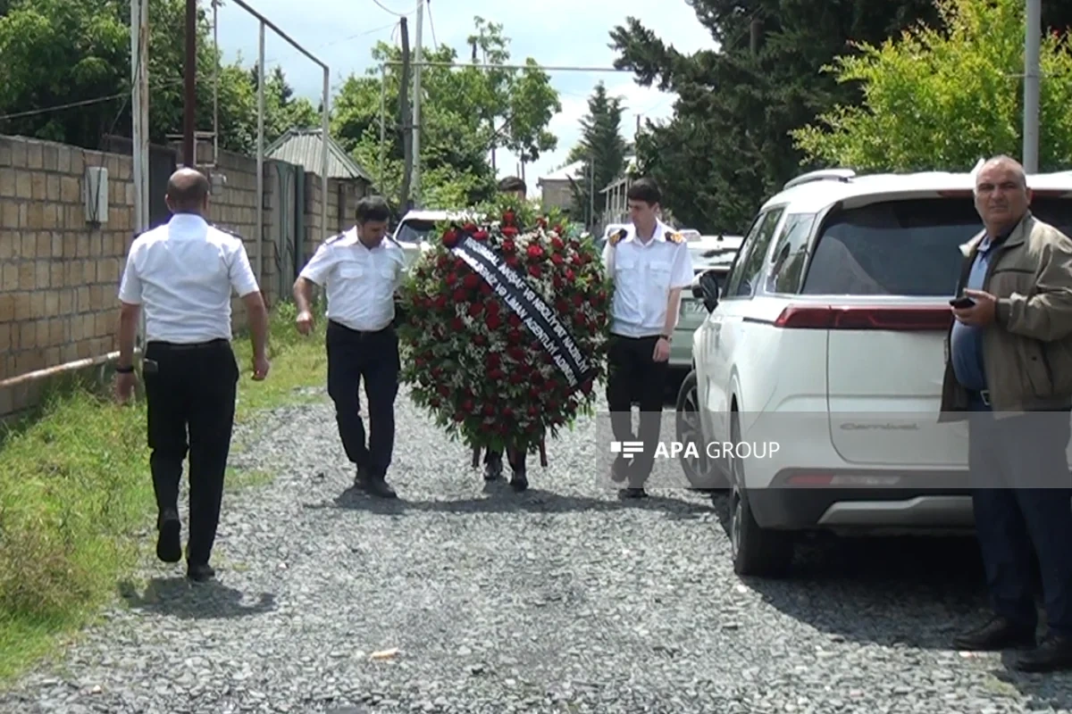 Azov dənizində dron hücumunda həlak olan Məhəmməd Əliyev Zaqatalada dəfn olunub - FOTO