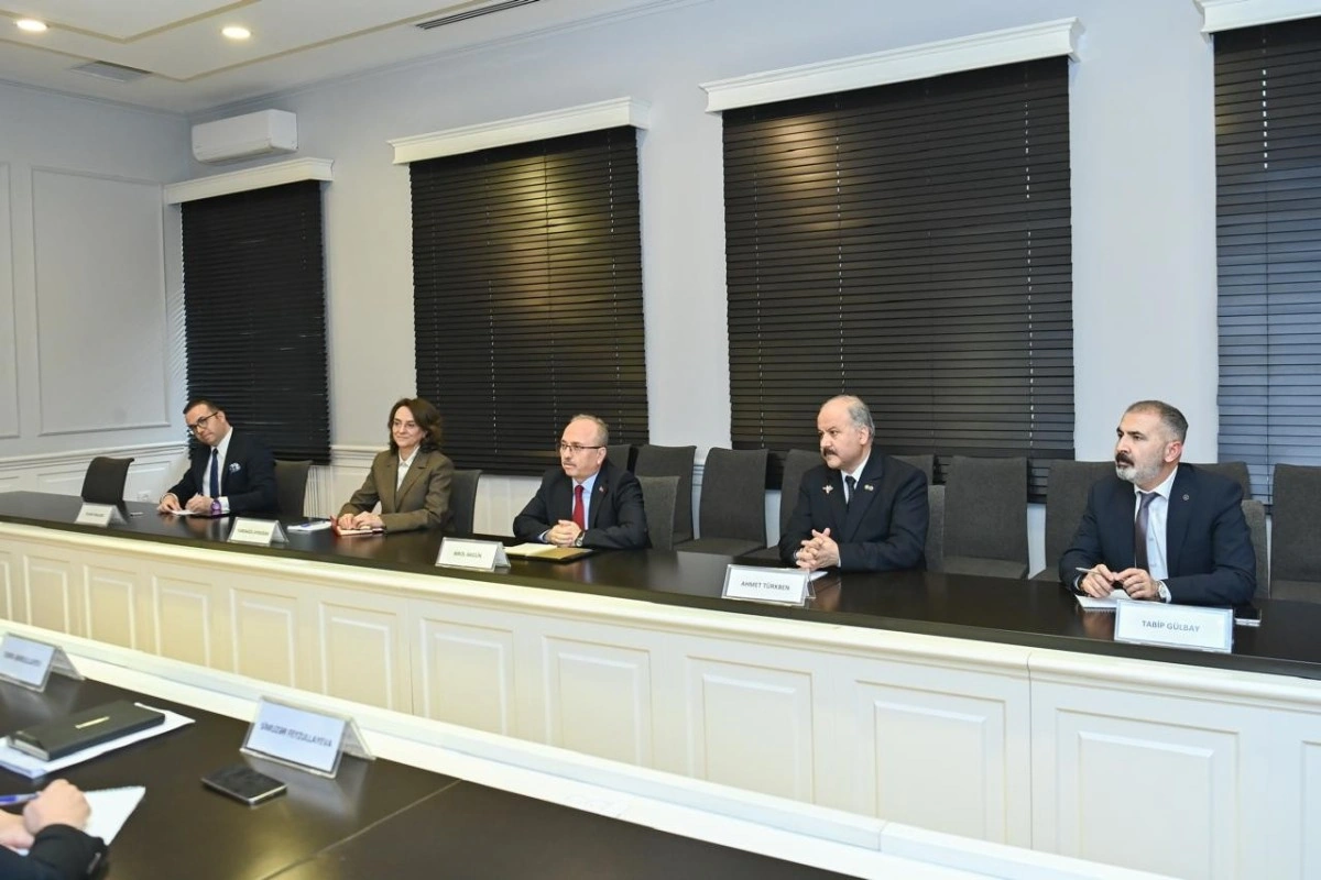 Emin Əmrullayev Türkiyənin və Macarıstanın Azərbaycandakı səfiri ilə görüşüb - FOTO
