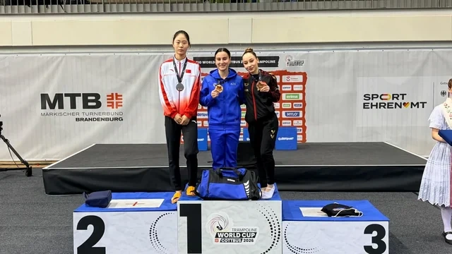 Azərbaycan gimnastı Dünya Kubokunun qalibi oldu - Foto