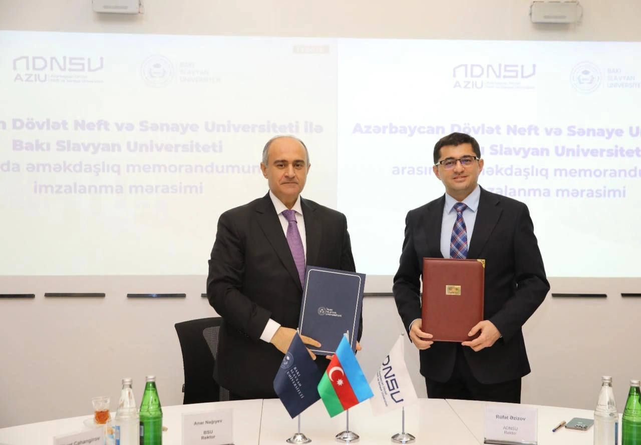BSU ilə ADNSU birgə layihələrə başlayır - FOTOLAR