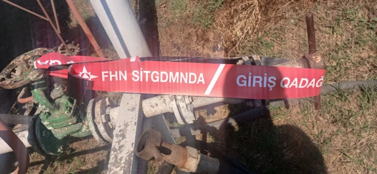 Maye qazdoldurma məntəqəsinin istismarı dayandırıldı - FOTO/VİDEO