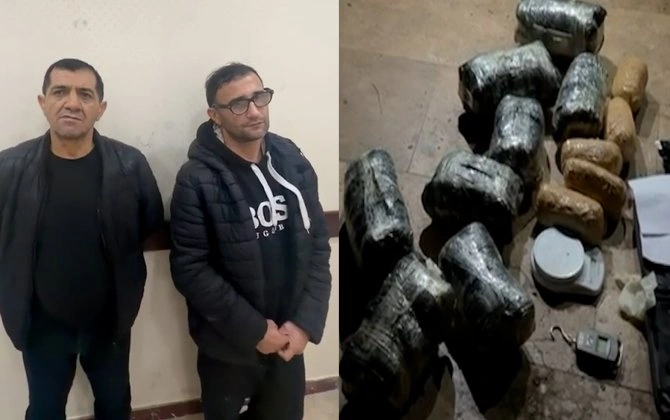 Sərnişindaşıma adı altında narkokuryerlik edən şəxslər ələ keçdilər - ƏMƏLİYYAT GÖRÜNTÜLƏRİ