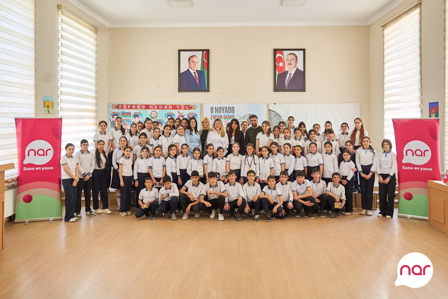 “Nar” Kitab gününü Salyanda qeyd edib - FOTOLAR