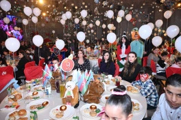 Heydər Əliyev Fondu uşaqlar üçün bayram şənliyi təşkil edib - FOTO