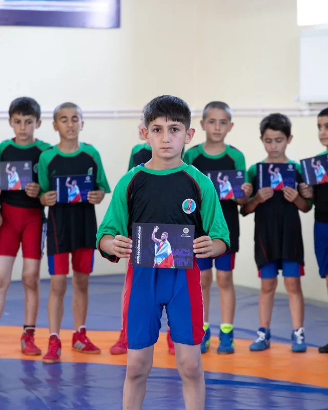Azərbaycanda yeni güləş zalları istifadəyə verilib - FOTO/VİDEO