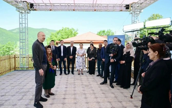 İlham Əliyev: "Əzab-əziyyətə baxmayaraq, Azərbaycan xalqı əyilmədi"