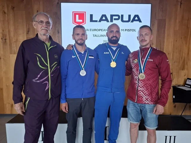 Azərbaycan atıcısı Avropa Kubokunda qızıl medal qazandı - FOTO