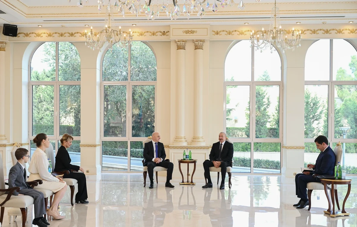 Azərbaycan Prezidenti Gürcüstanın ölkəmizə yeni təyin olunmuş səfirini qəbul edib - FOTO