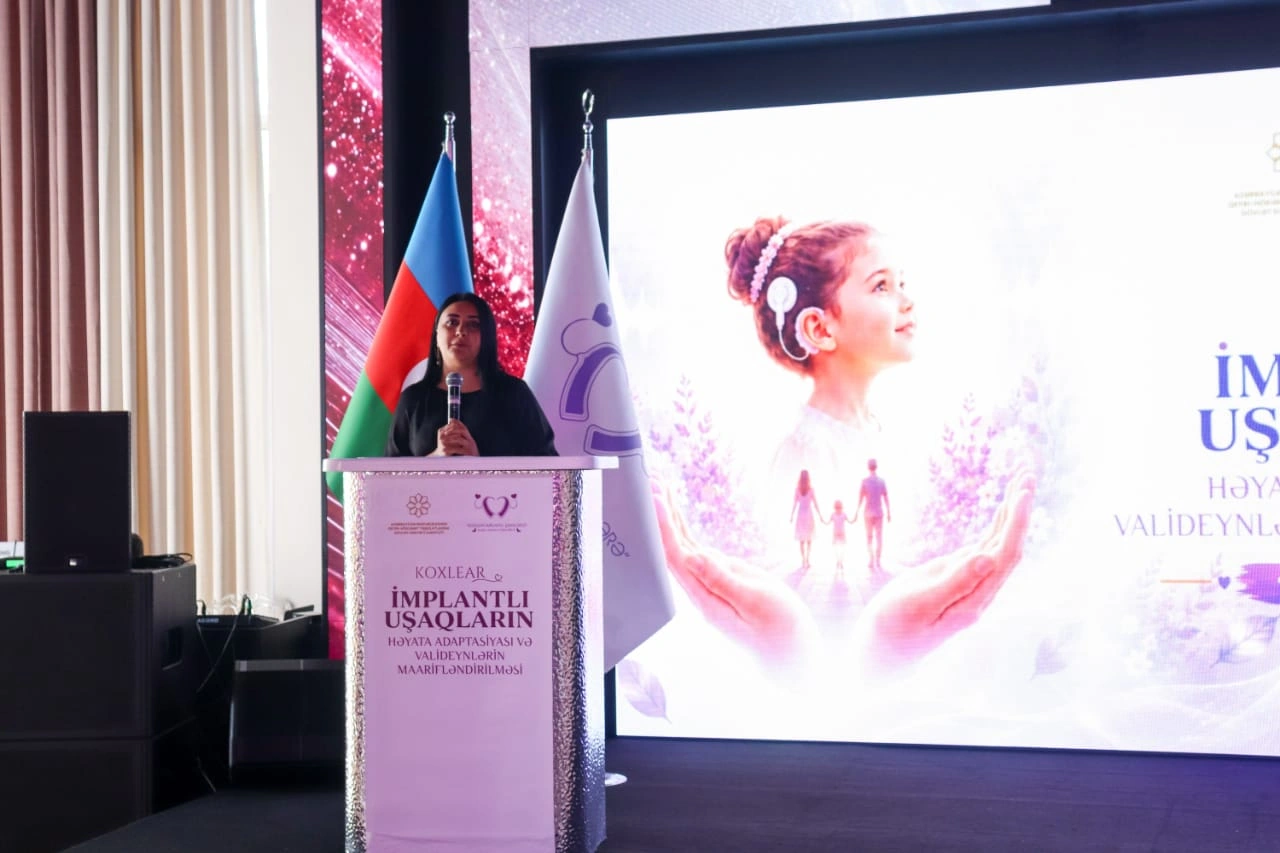 "Koxlear implantlı uşaqların həyata adaptasiyası və valideynlərin maarifləndirilməsi" layihəsi başa çatdı - FOTO