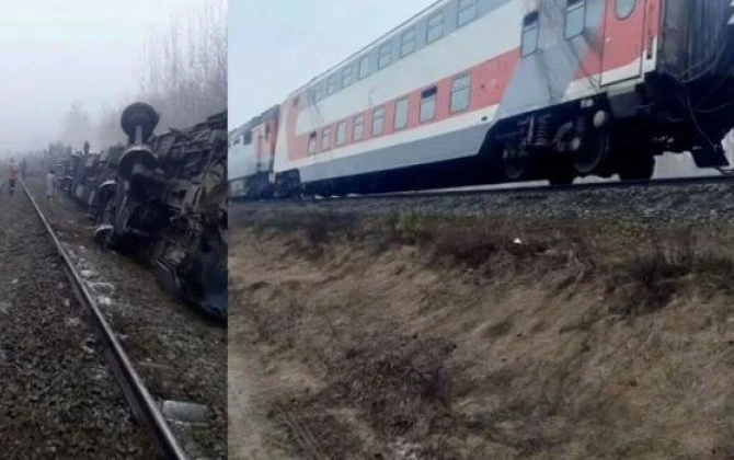 Çelyabinsk-Moskva qatarı relsdən çıxdı - onlarla sərnişin yaralandı