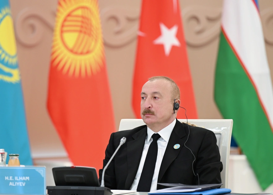 İlham Əliyev Türküstanda TDT-nin qeyri-rəsmi Zirvə görüşündə iştirak edib - FOTO - YENİLƏNİB