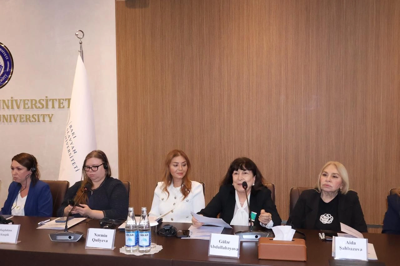 BSU-da “Dil-dialoq məkanı kimi: Azərbaycan - Polşa münasibətləri” mövzusunda konfrans keçirilib - FOTO