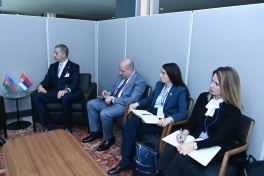 Ceyhun Bayramov Serbiyanın xarici işlər naziri ilə görüşüb - FOTO