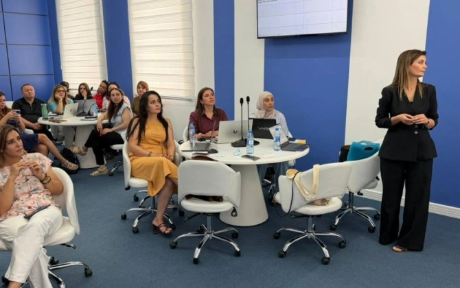 İsrailin süni intellekt üzrə mütəxəssisləri UNEC-də müəllimlər üçün peşəkar inkişaf proqramına başlayıblar - FOTO
