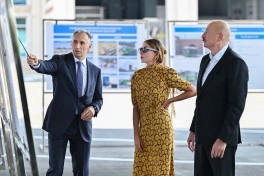 Prezident Naxçıvanda yeni avtobuslara baxıb, dəmir yolu infrastrukturunda yenidənqurma işləri ilə tanış olub - FOTO - YENİLƏNİB