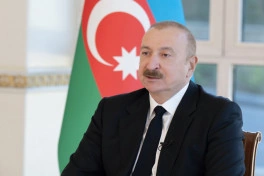 Prezident İlham Əliyev yerli televiziya kanallarına müsahibə verib - FOTO
