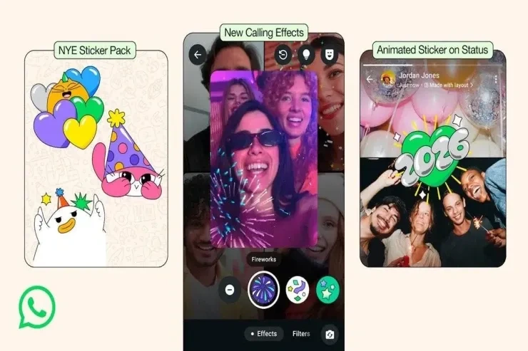 “WhatsApp” Yeni il yeniləməsini əlavə etdi