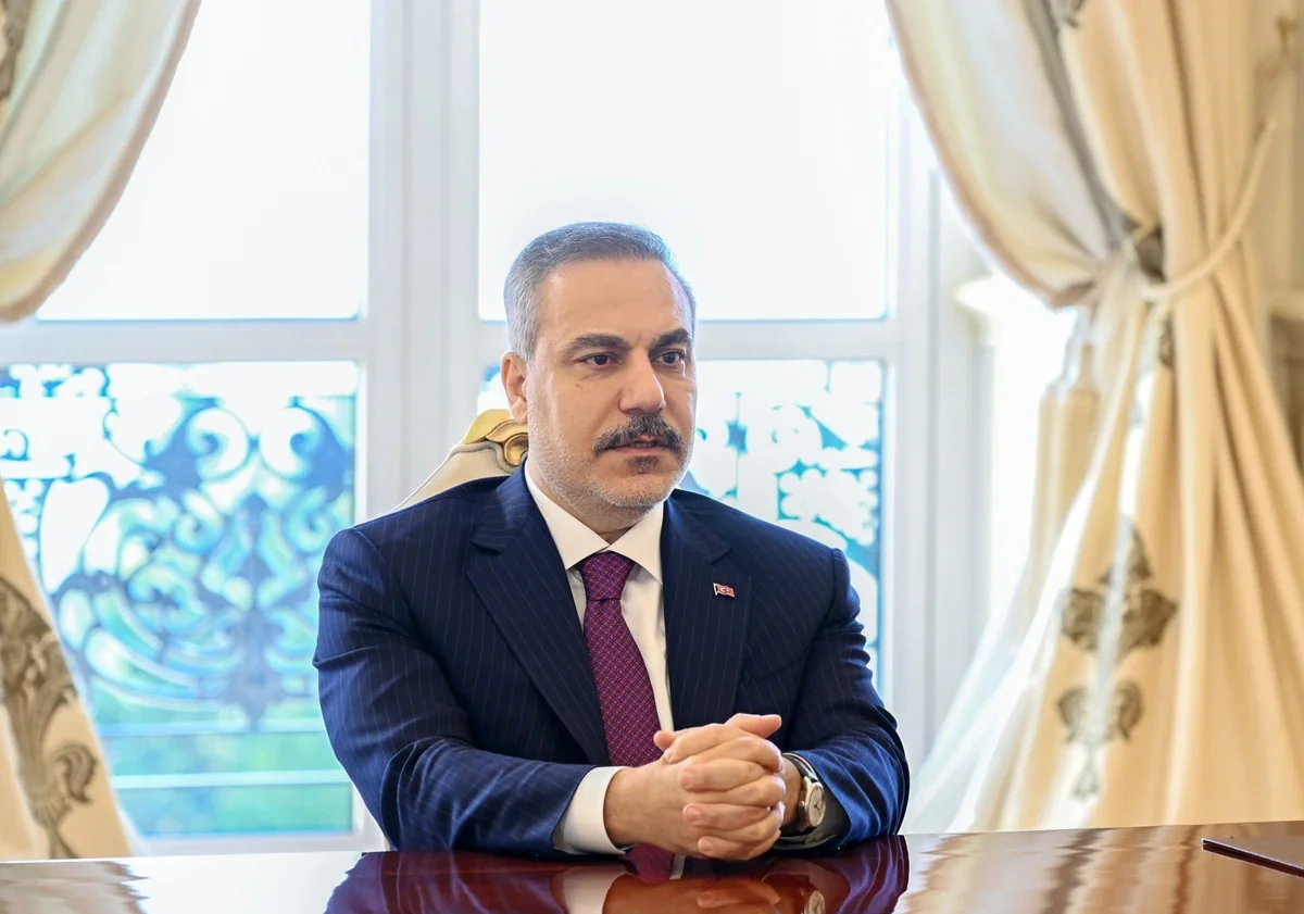 İlham Əliyev Hakan Fidanı QƏBUL ETDİ - FOTOLAR