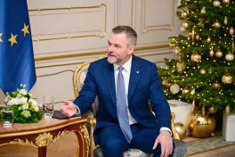 Azərbaycan və Slovakiya prezidentlərinin təkbətək görüşü olub