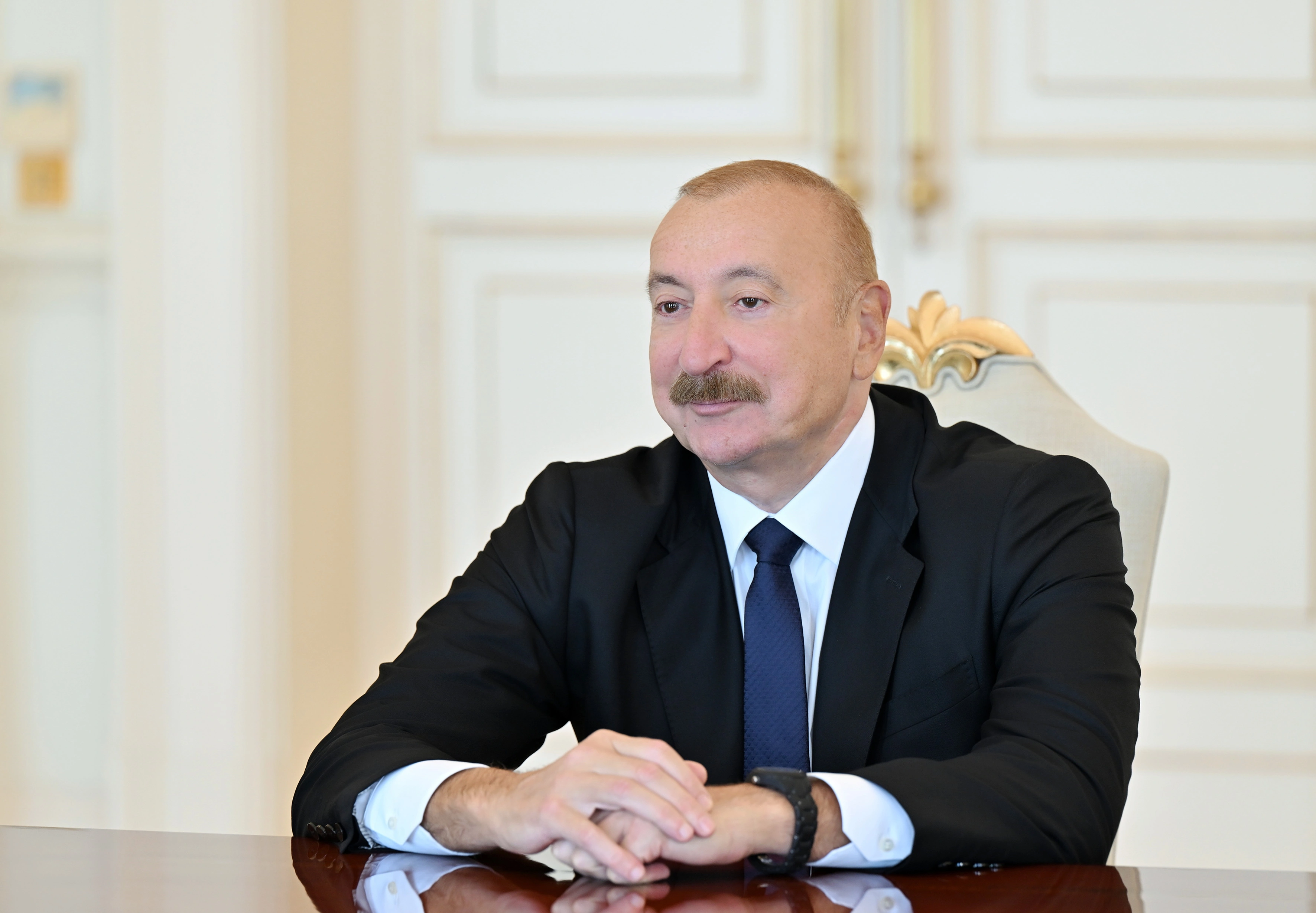 İlham Əliyev ATƏT Parlament Assambleyasının prezidentini qəbul etdi - FOTO